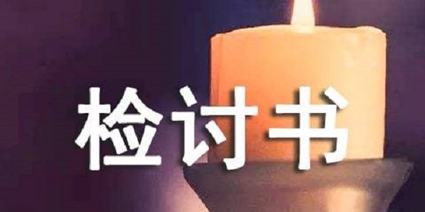 检讨书生成器