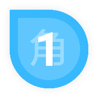 一角图标 