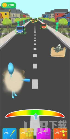 打击棒球飞行