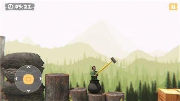 锤子爬山男游戏场景