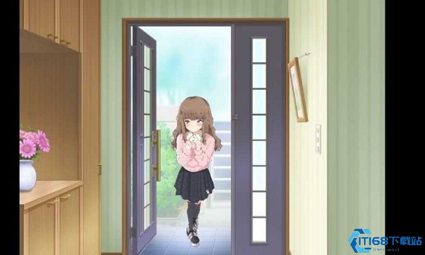 和快递过来的女孩一起生活