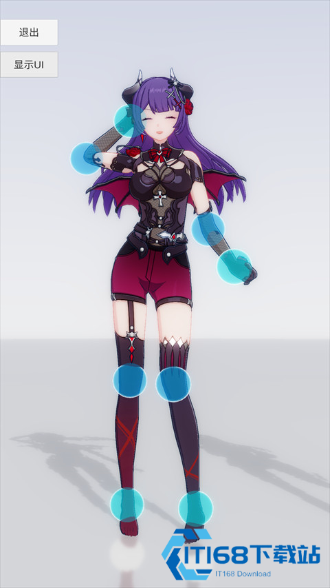手办模特正版