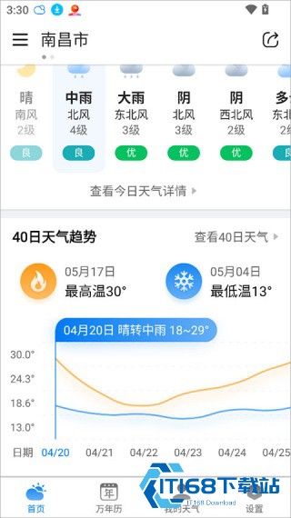 准雨天气大字版