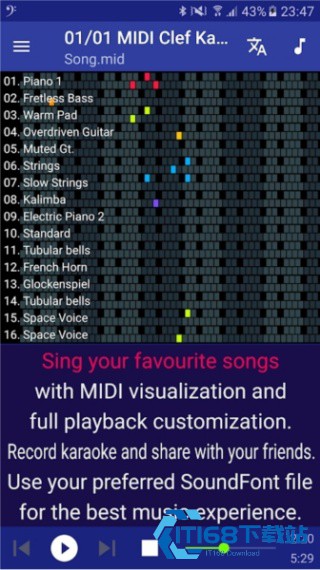 MIDI播放器