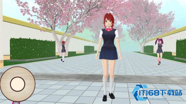 樱花校园青春少女
