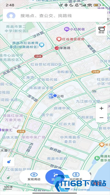 百度地图谷歌Play版