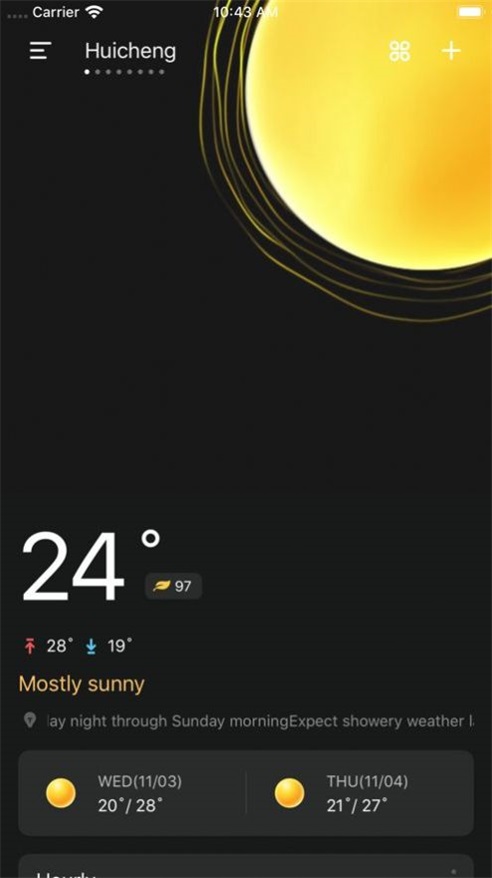 实时天气预报app