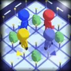 棋盘小人格斗 