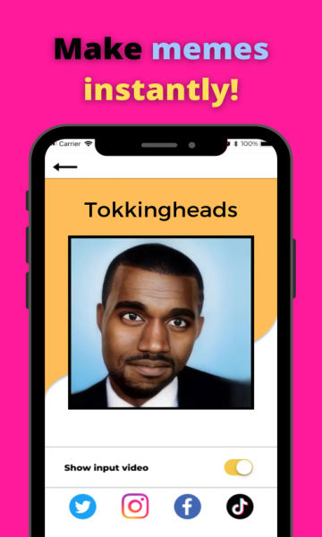 TokkingHeads相机