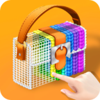 针织购物包3D 