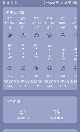 银米天气