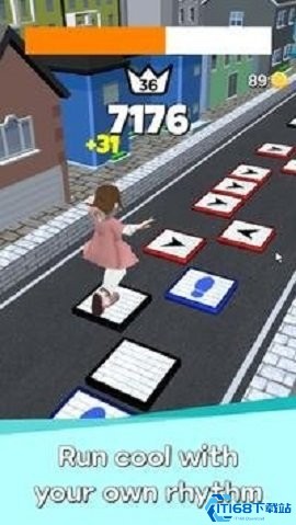 跳跃女孩