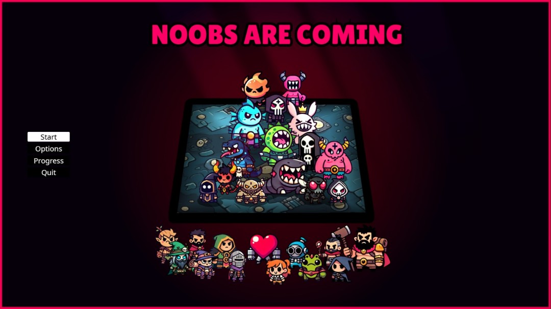 竞技场Roguelike游戏《Noobs Are Coming》Steam页面开放 明年发售