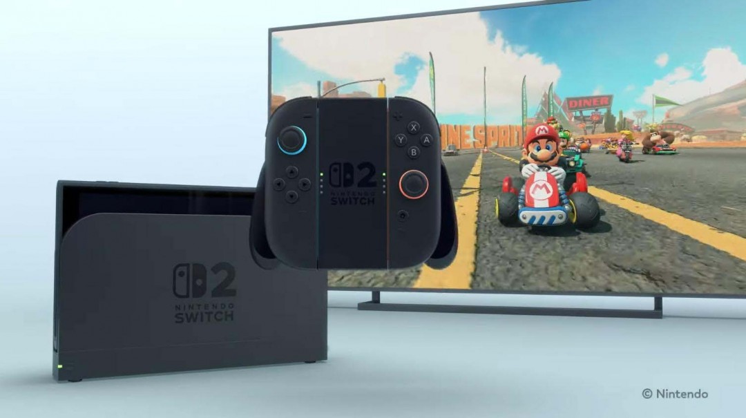 任天堂Switch 2首支预告片快速收获超2300万播放量