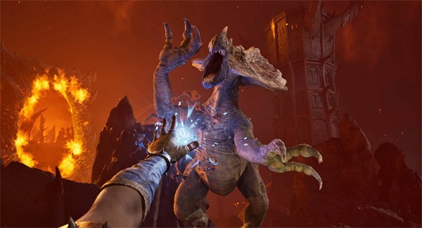 上古卷轴 4 重制版法神终极攻略：无限蓝核弹流，站着让 BOSS 自杀！