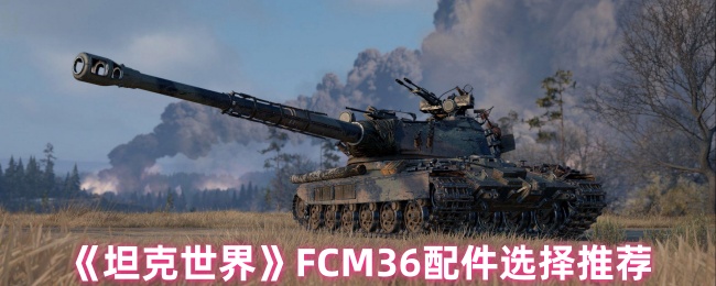 坦克世界 FCM36 最强配件搭配方案