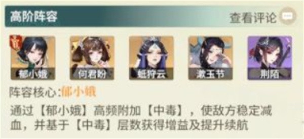 江湖如梦毒爆流阵容大全：腐蚀战术与爆发艺术