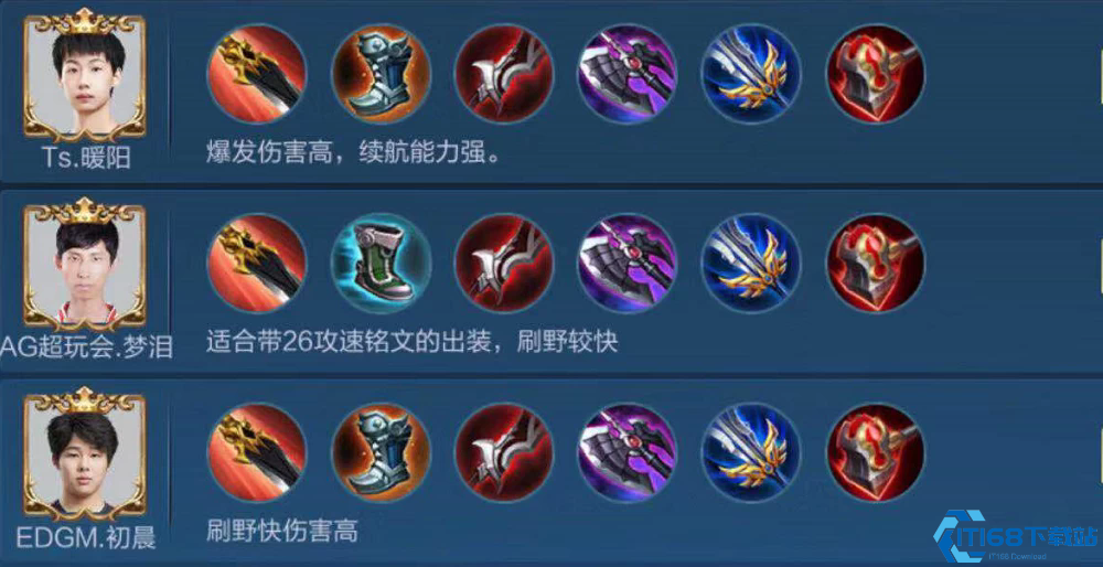 王者荣耀李白如何出装