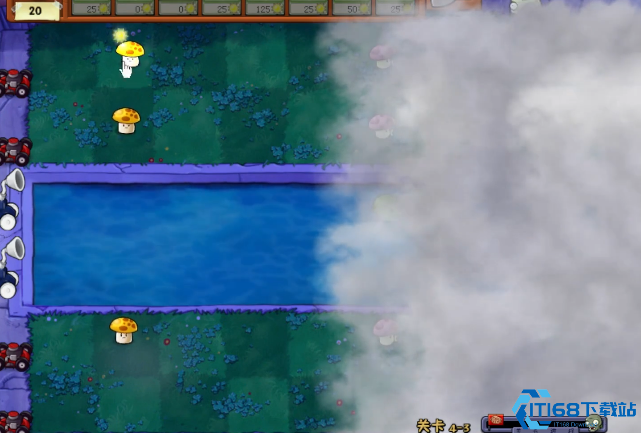 植物大战僵尸冒险模式第43关通关攻略：巧妙布局化解机枪僵尸狂潮