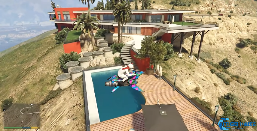 侠盗猎车手5怎么进别墅