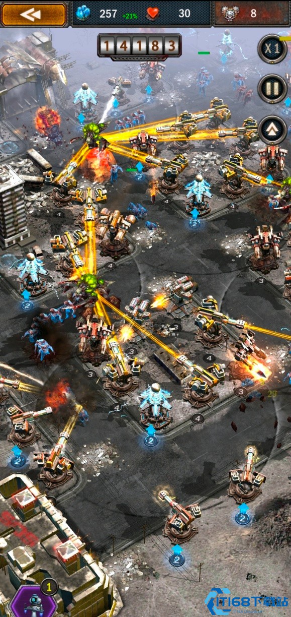 旭日之城塔防17关怎么过