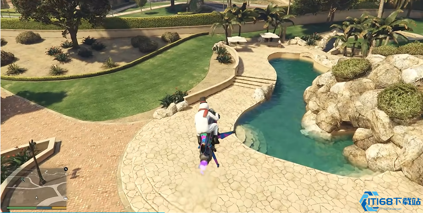 侠盗猎车手5怎么进别墅