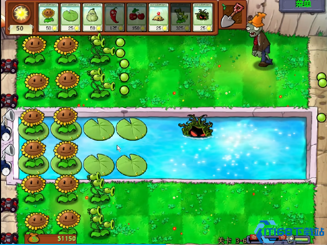 植物大战僵尸水路关怎么过