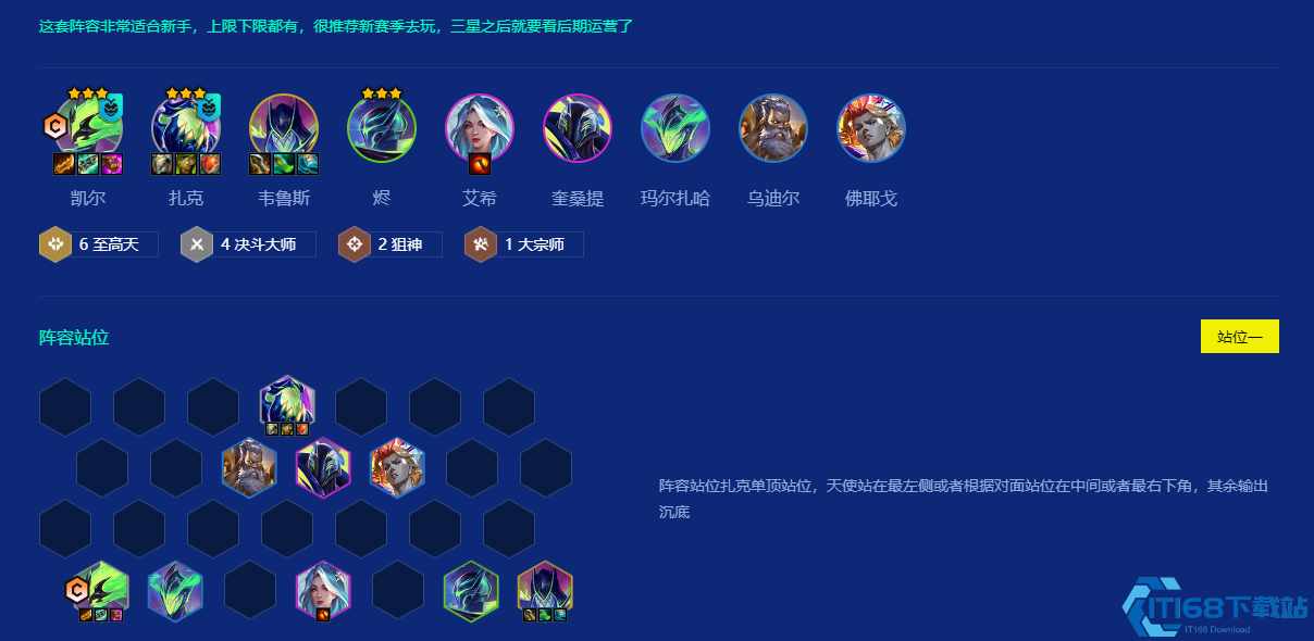 金铲铲之战至高天使怎么玩