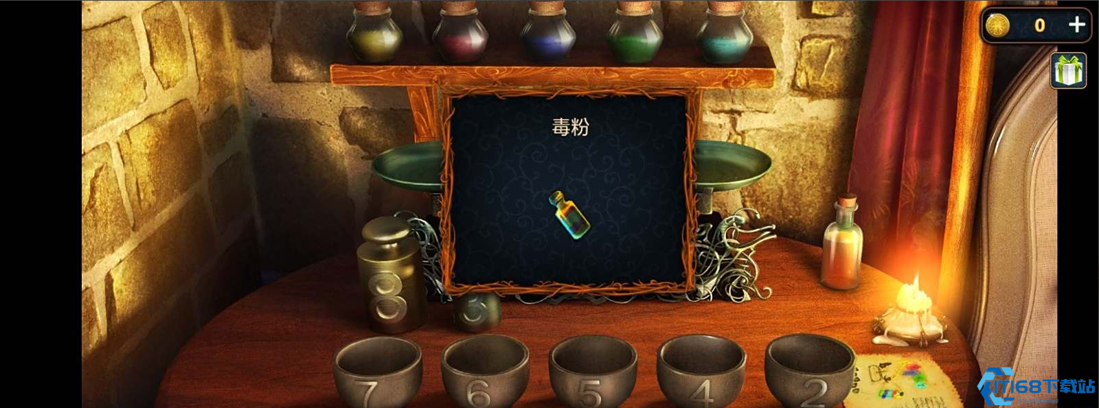 密室逃脱1配方怎么放不上去