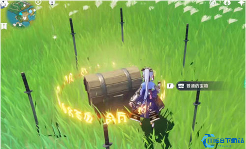 原神有个弩的地方箱子怎么开