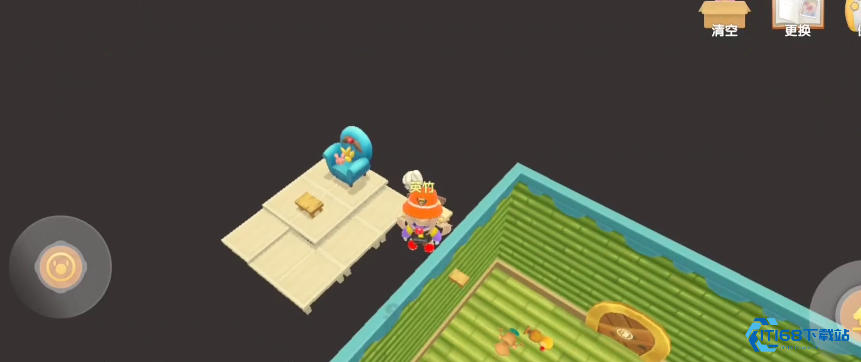 摩尔庄园空中花园人怎么上去