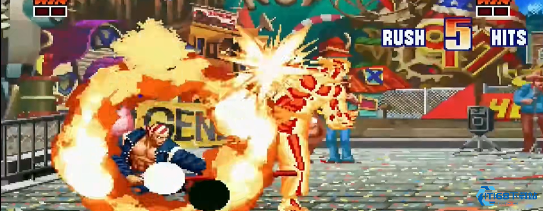 拳皇97比利风火轮怎么放