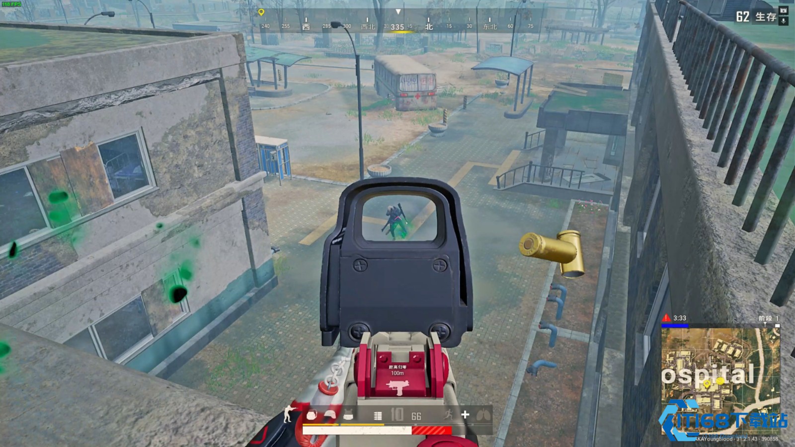 绝地求生如何打移动单位