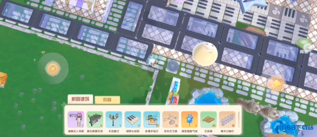 摩尔庄园里亭子怎么悬空