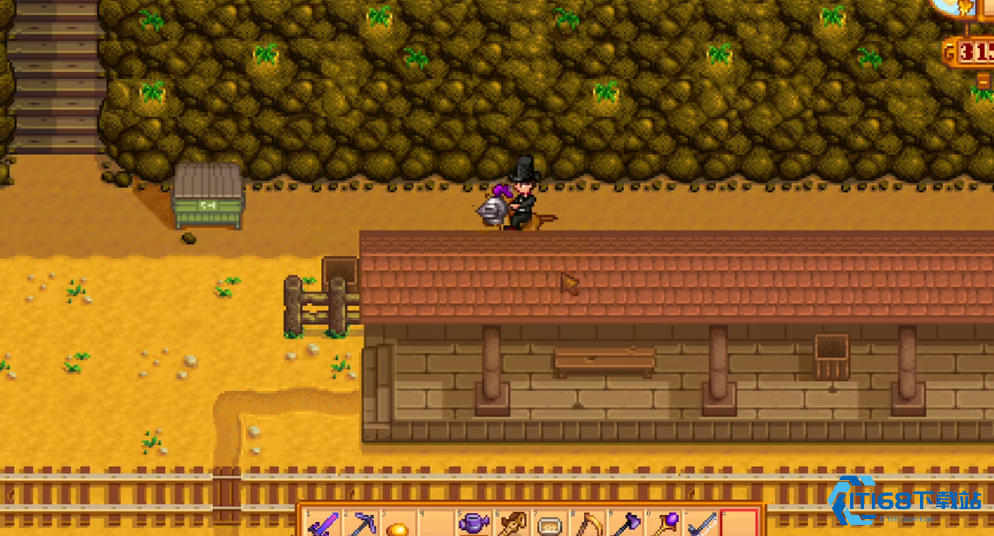 星露谷物语火车站上面的门怎么进