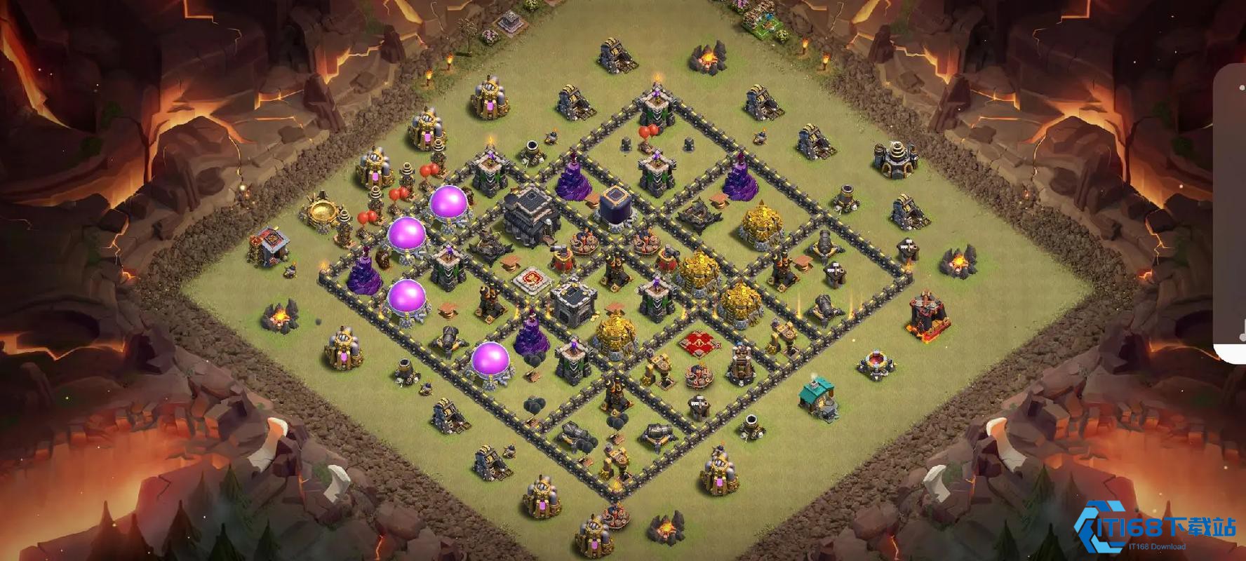 部落冲突九本如何布局