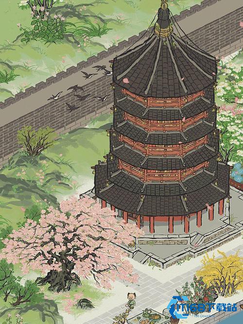 江南百景图释迦塔应放哪