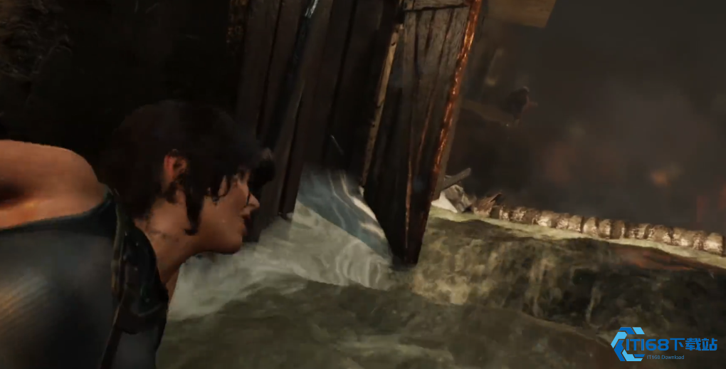 古墓丽影11洪水爬墙怎么过