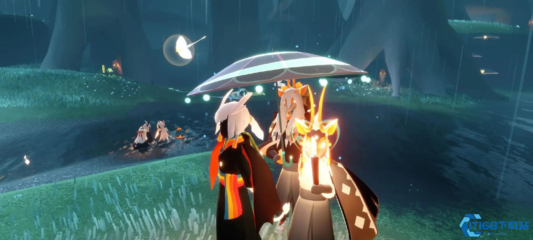 光遇中的雨伞有什么用