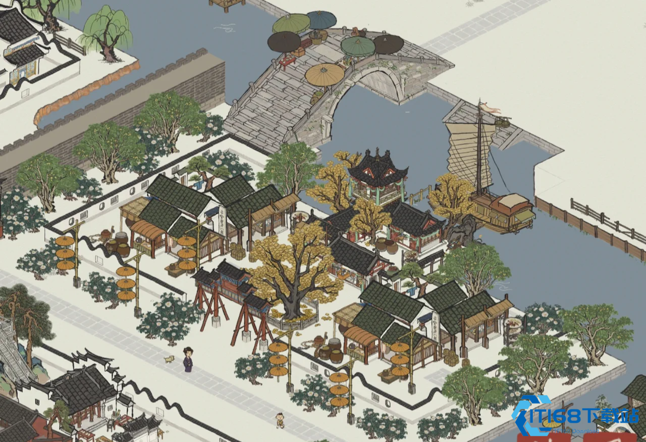 江南百景图如何买建筑