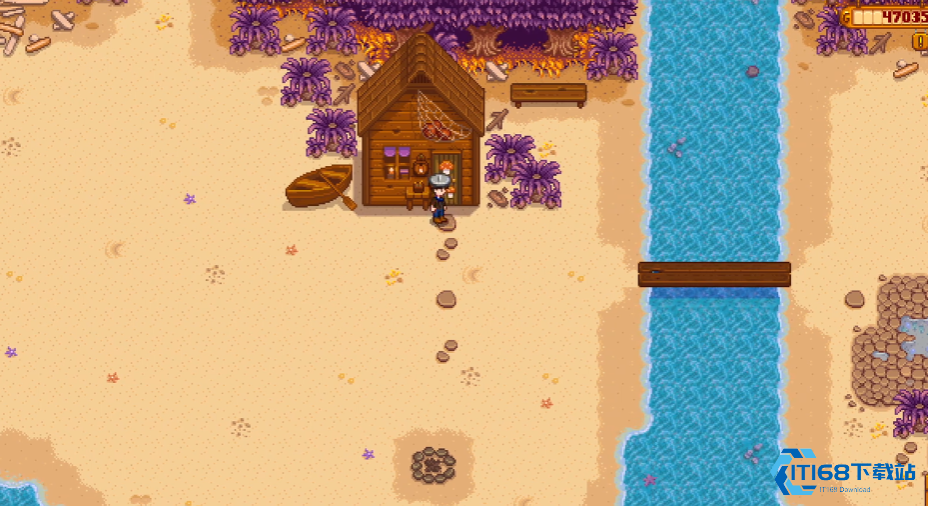 星露谷物语艾利欧特家在哪