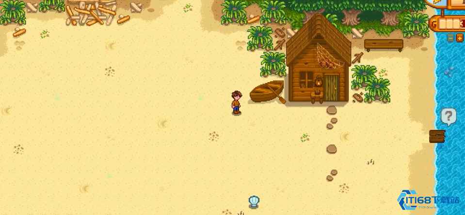 星露谷物语的沙滩在哪里