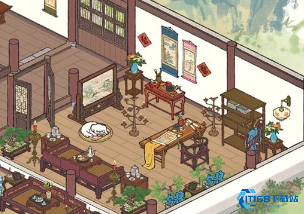 江南百景图府邸家居在哪