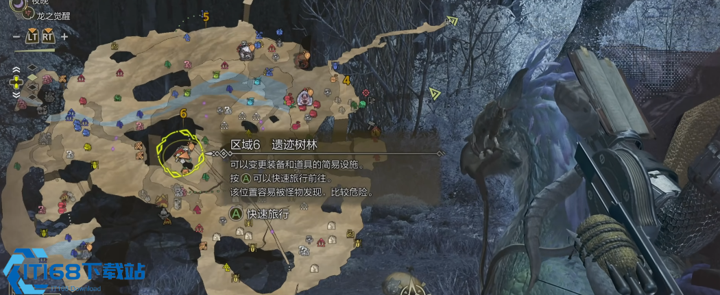 怪物荒野涌油谷后的图骨冢出什么