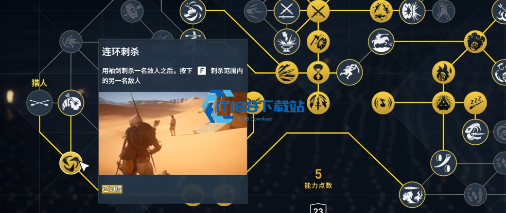 刺客信条起源技能树加点全攻略 新手必看实用技能详解