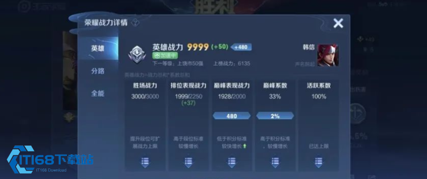 王者荣耀英雄战力分段突破攻略 排位巅峰技巧全解