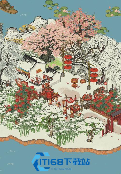 江南百景图怎么开雪景