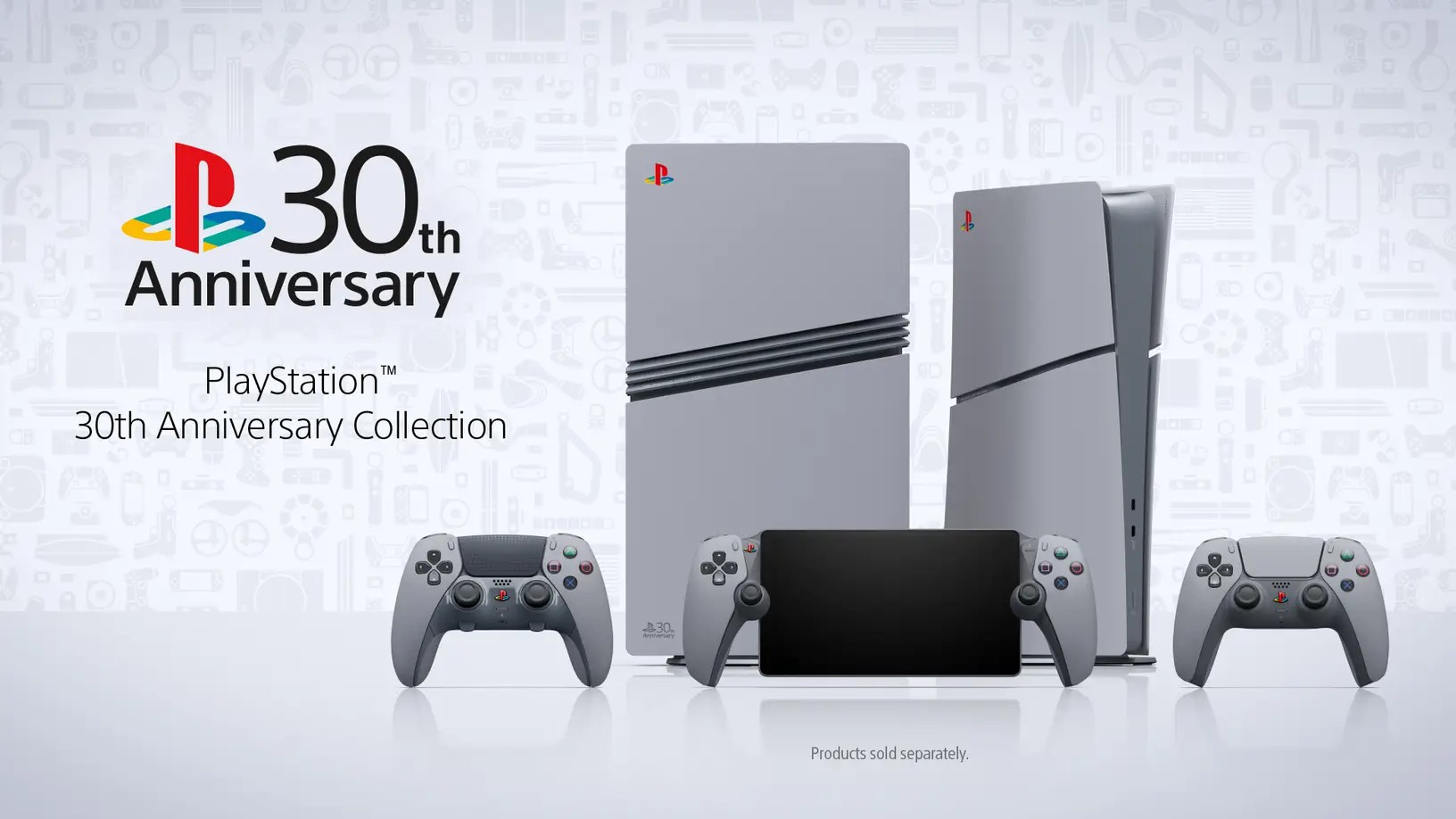 索尼宣布PlayStation 30周年纪念系列港版11月21日发售，限量版PS5 Pro领衔