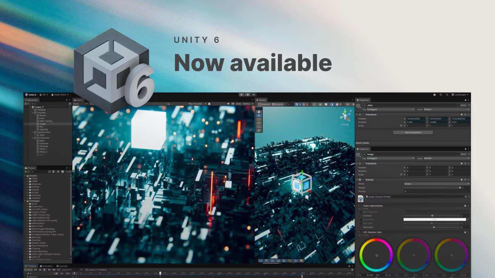 Unity 6引擎正式发布：全面提升游戏开发体验与稳定性