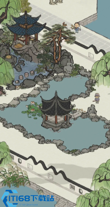 江南百景图湖心亭放在哪